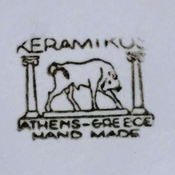 Vintage Keramikos Trinket Dish Bird Greece - Picture 2 of 8